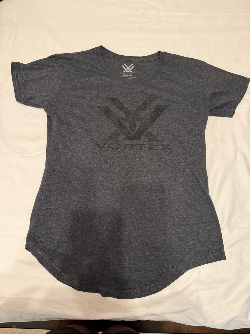 Vortex Women's Charcoal Graphic Tee
